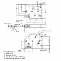 Serrure de casier électromagnétique OEM personnalisée DC12V, verrouillage électrique de sécurité en cas de panne pour casiers intelligents et casiers express
