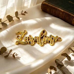 Étiquettes en alliage de zinc en gros, plaques de logo de marque en métal gravées sur mesure pour vêtements - Product Image 2