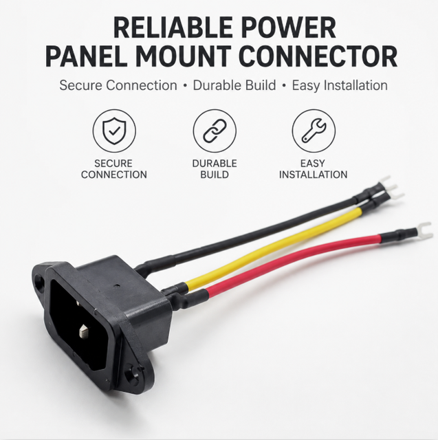 Wire Harness Cable Assembly Custom Copper Core 26AWG PVC Housing 12V Automobile Wire Harness L=120mm for Mechanical Equipment