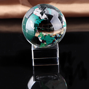 Bản đồ màu thủy tinh pha lê quả cầu chặn giấy MH-Q0226 - Product Image 4