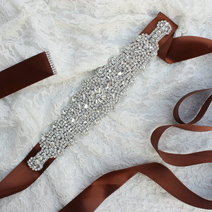 green emerald velvet dress LOVFOIVER Rhinestone Wedding Bridal Belt for Women Formal Dress Handmade  Crystal Beading Wedding Sash Belt (Black) at Amazon Women's Clothing store main image 0