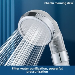Xuyên biên giới hộ gia đình Lọc Cartridge tắm Ionizer Máy nước nóng ABS cầm tay vòi hoa sen tăng áp lực lọc nước - Product Image 5