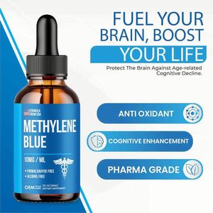 Besica Private Label Methylen Blue 99.99% Methylen Blue Liquid Drops Methylen Blue Suplemento para hombres y mujeres - Product Image 4