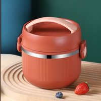 LFS Nouvelle Arrivée Acier Inoxydable Thermique École Enfants Enfants Tiffin Bento Boîte À Lunch Avec Sac Boîte À Lunch