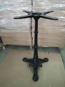 Ferro fundido preto tabela Base perna - Product Image 5