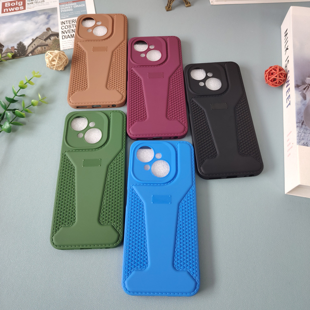 Wholesale Factory Price Soft TPU Case for TECNO for 9 8 7 6 SPARK 30 20 PRO Shockproof Ins Style Strip Stand Mobile Phone Cover