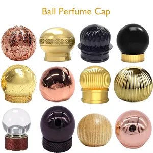 Custom Logo Perfume Bottle Cover Luxury Metal Perfume Lid 15mm Zinc Alloy Zamac Perfume Bottle Cap