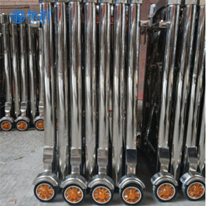 Clôture de Sécurité Rétractable Pliable en Acier Inoxydable HengBo Industrial Gym avec Design Écologique Durable Porte à Manivelle - Product Image 2