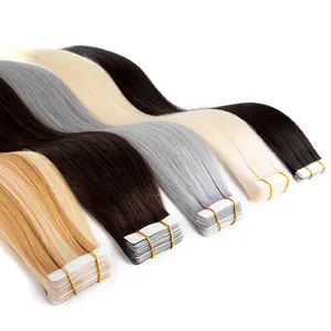 LeShine Russian Hair Seamless Injected Tape Hair Stylist Tape FREE Hair Extensions Pu Skin Weft