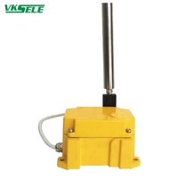 Interrupteur de fin de course industriel carré WEIKESEN ROS-2D AC/DC 24-380V 1NO1NC/2NO2NC NEMA4 IP65 en alliage d'aluminium