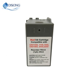 Cartuccia di inchiostro blu Pitney Bowes equivalente per serie DM100i/DM220i, SendPro C, SendPro + 793-5SB(35ML) - Product Image 5