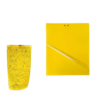 Trampa Adhesiva Amarilla de Doble Cara para Insectos, Personalizable al por Mayor, para Granjas, Jardines, Invernaderos, Huertos, Interiores y Exteriores - Product Image 1