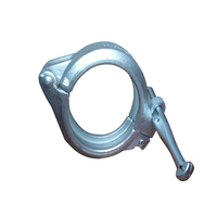 Vente en gros, vente chaude, collier de serrage rapide DN125 DN80, collier de serrage pour tuyau de pompe à béton