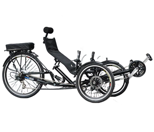 Tricycle électrique à trois <span class=keywords><strong>roues</strong></span> avec moteur arrière de 20 pouces, 36V12Ah, 350W, vélo électrique à trois <span class=keywords><strong>roues</strong></span> - Product Image 2