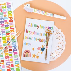 สติกเกอร์ตัว<span class=keywords><strong>อักษร</strong></span>สีสันสดใสไวนิลแบบติดเองขนาดเล็กสติกเกอร์ตัวอักษรไวนิลกล่องจดหมายป้ายตัวเลขงานฝีมือ DIY - Product Image 4