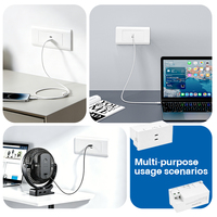 Module de prise USB universel NEPCI 90x45mm 140W 28V PD3.1 à charge rapide, chargeur mural USB C+C XJY-USB-72B-140CC 100-240V CE