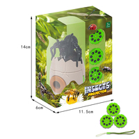 Projecteur LED Œuf d'insecte, Jouet pour Enfants de 4-6 Ans, Ensemble de Jeu Intérieur, Cadeau Éducatif Précoce pour Enfants, Jouets Bébé OEM