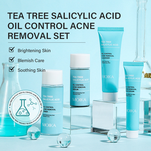 Tea Tree Ácido salicílico Cuidado DE LA PIEL coreano Crema para eliminar el acné Facial Anti Acné Juego DE CUIDADO DE LA PIEL antienvejecimiento - Product Image 2