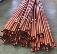 Tuyau en cuivre pas cher, 99% pur, tubes en cuivre de 1 pouce, 15 mm, 20 mm, 25 mm, tubes en cuivre de 3/8 pouce