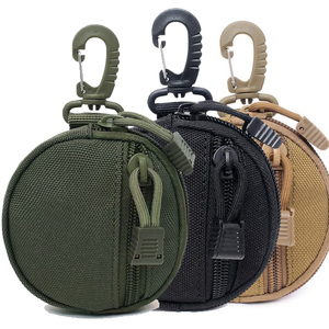 Pochette à accessoires multi-usages pour hommes et femmes, tissu Oxford 600d, imperméable, respirant, avec mousqueton - Product Image 3