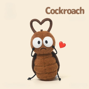 Muñeco de Peluche de Insecto Suave y Adorable Personalizable al por Mayor, Juguete de Peluche de Cucaracha de Dibujos Animados, Regalos para Niños y Niñas <span class=keywords><strong>que</strong></span> Aman <span class=keywords><strong>los</strong></span> Insectos - Product Image 2
