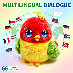 Peluche parlante IA avec reconnaissance vocale ChatGPT et fonction de réponse intelligente pour solution OEM ODM de produits électroniques - Product Image 4