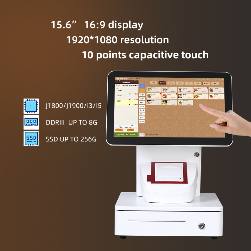 15.6 Inch Touch Screen POS System | Windows/Android | 1920x1080 Resolution