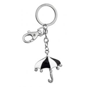 Porte-clés en forme de parapluie en cristal, sans boîte incluse - Product Image 1