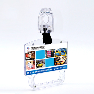 New trong suốt PC nhựa xe buýt tàu điện ngầm đường sắt quảng cáo bảng điều chỉnh nâng xử lý với 600kg công suất và 3-5 năm tuổi thọ - Product Image 1