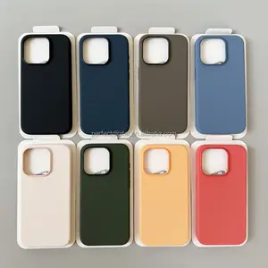 Hot selling 2024 liquid silicon case back cover shockproof phone case for iPhone 15 Pro Max 14 13 12 11 Pro