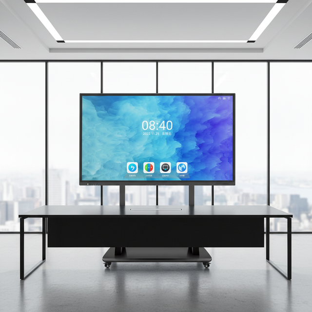 OEM ODM Supplier 98inch Android 13 LCD Interactive Smart Board with 20-point Touch Full HD 1080p Foldable Design