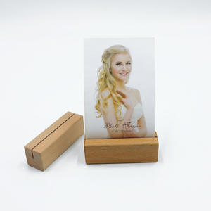 Base espositiva <span class=keywords><strong>in</strong></span> <span class=keywords><strong>legno</strong></span> per caffè <span class=keywords><strong>in</strong></span> <span class=keywords><strong>legno</strong></span> di faggio titolari di carte <span class=keywords><strong>da</strong></span> <span class=keywords><strong>tavolo</strong></span> numero stand nome porta carta per il matrimonio e il nome della tabella - Product Image 3