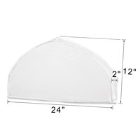 Housses d'épaule pour vêtements housses de protection anti-poussière respirantes pour manteaux de costume robe placard stockage