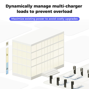Borne de recharge commerciale pour véhicules électriques DLB <span class=keywords><strong>7</strong></span>,<span class=keywords><strong>4</strong></span> <span class=keywords><strong>kW</strong></span> RFID Type 2 UKCA RS485 LoRa OCPP 1.6J Station de recharge intelligente AC pour véhicules électriques - Product Image 4