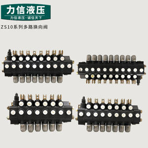 Vanne directionnelle multi-voies série ZS10, pièces de machines hydrauliques, vanne manuelle, état neuf - Product Image 5