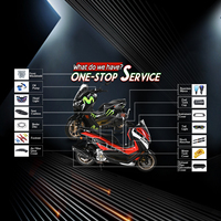 Accessoires de moto en gros, protège-mains universels modifiés en fibre de carbone, protection de guidon en alliage