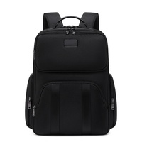 Sac à dos pour ordinateur portable en polyester Oxford pour homme, haut de gamme, grande capacité, imperméable, avec bretelles à coussin d'air, multifonctionnel pour les voyages