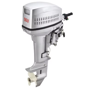 Nouveau moteur de bateau miniature 4hp 74,6cc 2 temps avec pompe à eau de mer pour bateaux à rames et hélices marines - Product Image 1