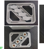 Boîtier de jonction de protection JUNW IP30 IK07, bornier 100A 4P en laiton plaqué, coque en polyester avec entrée à pression