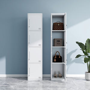 Taquilla de Metal de Acero, Armario Metálico para Oficina y Dormitorio, Alacena para Almacenamiento de Ropa, Muebles Escolares - Product Image 5