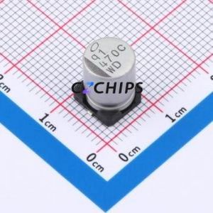 Condensador Electrolítico de Aluminio SMD UWD1C471MCL1GS, D8xL10mm 470uF 20% 16V 225mA-120Hz - Product Image 1