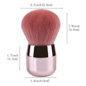 Pinceau de maquillage pour <span class=keywords><strong>le</strong></span> corps de grande taille pour fond de teint liquide, visage, corps, crème solaire, application autobronzante, cheveux synthétiques doux - Product Image 2