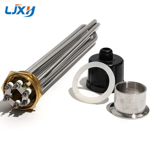 Ljxh DN50 Réchauffeur résistant à l'<span class=keywords><strong>eau</strong></span> haute température 220V 380V <span class=keywords><strong>Prix</strong></span> usine Élément chauffant rapide pour appareil de chauffage agricole - Product Image 1