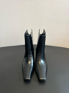 <span class=keywords><strong>Stivaletti</strong></span> Invernali da Donna con Vestibilità Ampia, Punta Affusolata Effetto Coccodrillo, <span class=keywords><strong>Tacco</strong></span> a Rocchetto, Chiusura Slip-On per Autunno - Product Image 2