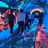 Pantalla LED Virtual P0.9 P1.25, Módulo de Pantalla LED Flexible, Publicidad, Pantallas Comerciales Creativas Personalizadas