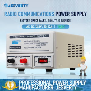 Qje 13.8V 10-12a chuyển mạch cung cấp điện phổ nhỏ gọn DC quy định benchtop cho đài phát thanh thông tin liên lạc AC-DC chuyển đổi năng lượng - Product Image 3