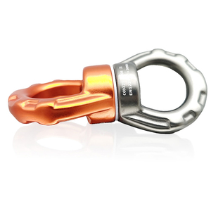 30KN Swivel Device Rope Swivel Aluminum Alloy Swing Hammock Climbing Connector