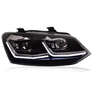 Adatto per lente faro faro faro faro LED <span class=keywords><strong>Volkswagen</strong></span> 2009-2016 Vento dinamico faro di segnalazione Drl parti auto luce auto - Product Image 2