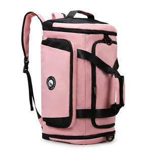 Mode personnalisée sacs à bandoulière de sport de gymnastique poche de séparation sèche et humide sac polochon multifonctionnel voyage - Product Image 2