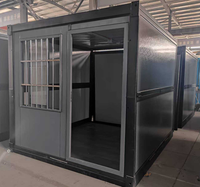 Solution de logement permanente haut de gamme : Chambre mobile pliable à finition haut de gamme, durée de vie supérieure à 20 ans